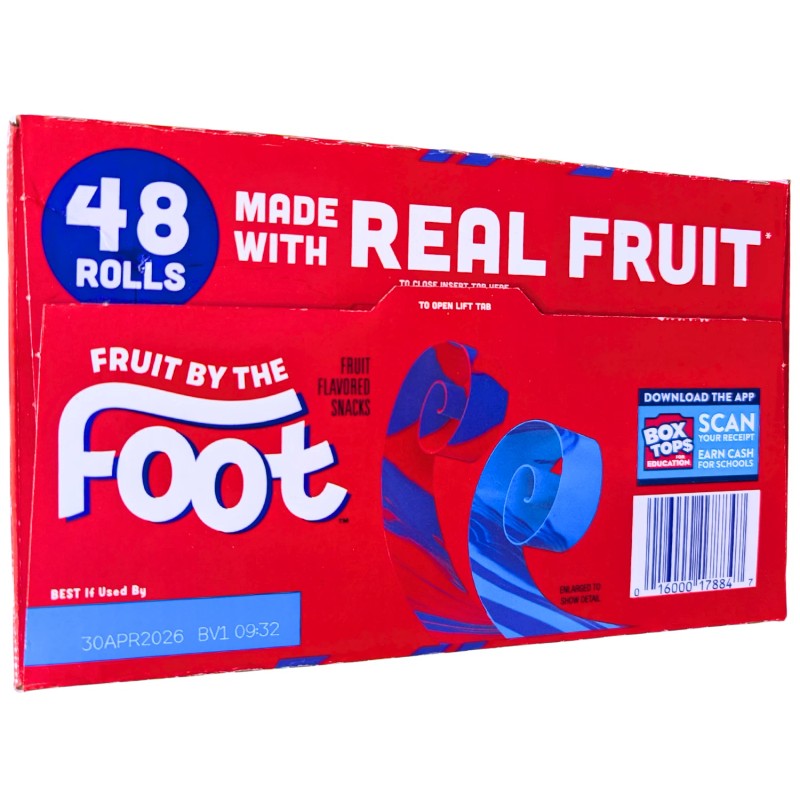 Fruit By the Foot Variety Pack Berry Strawberry Raspberry 48
