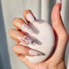 Flower and Bird Handmade Nail Tips - Long Point /