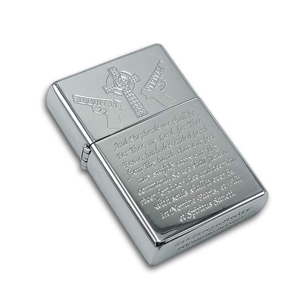 Gifts Infinity Boondocks Saints Prayer Wind Proof Oil Lighter (Sl-3)