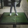 LOVMEAD Golf Alignment Sticks Holder, Golf Training Aids Iron Plate