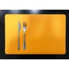 Leather Table Mats, Set of 6 Leather Placemats, Classic Reversible