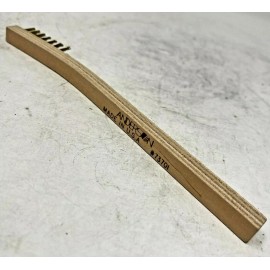 Anderson Scratch Brush Brass Wire Plater Curved Wood Handle 73701 Made in USA