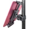 eBasics Universal Clamp-On Tablet Holder Phone Mount for Surveying Pole