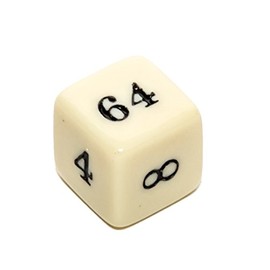 Bello Games New York's Vintage Backgammon Doubling Cube 5/8"
