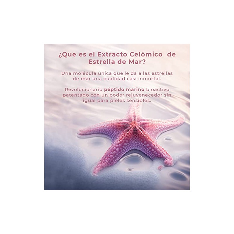 Serum Facial Anti Arrugas, Vitamina C, Extracto Estrella de Mar