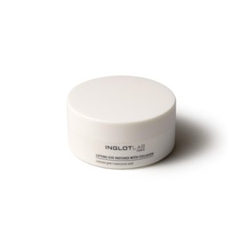 Inglot Lab Lifting Eye Patches With Collagen - Intensive Hydration | Wrinkle Smoothing | Collagen Infused Patches | Under Eye Skin Regeneration | 3.5 g | Transparent