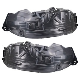 TRQ Inner Fender Liner Set Compatible with 2005-2015 Nissan Xterra NI1248113 NI1251132