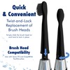 Replacement Electric Toothbrush Heads for Fairywill, Sonic-FX, SnapWhite – Soft