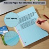300 Sheets Loose Leaf Paper 8" x 10.5" College Wide