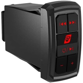 CERWIN Vega BTR5 - RPM Bluetooth Receiver Marine Panel Rocker Switch Fit, 1.45" x 0.83"