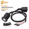 M MATI IGNITION KEY SWITCH FIT FOR 1985-1987 HONDA FOURTRAX