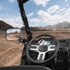 Wide Side Mirrors for Polaris Ranger XP 1000, Adjustable Clear