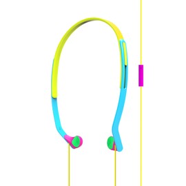 Koss KPH14i - Auriculares retro con función lateral, micrófono en línea, nuevo aspecto retro