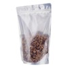 Bolsa Stand Up Pouch Lamitec 454g Transparente Café Válvula 100 Unidades