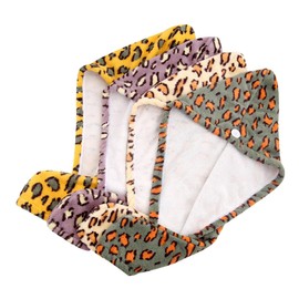 Vaguelly 4 Pcs Quick Drying Hair Drying Caps Coral Fleece Absorbent Towel for Women Thicken Hair Turban for Unique Button Design