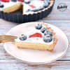 Bakeley Tart Pan Quiche Mold with Removable Bottom, 20 cm,
