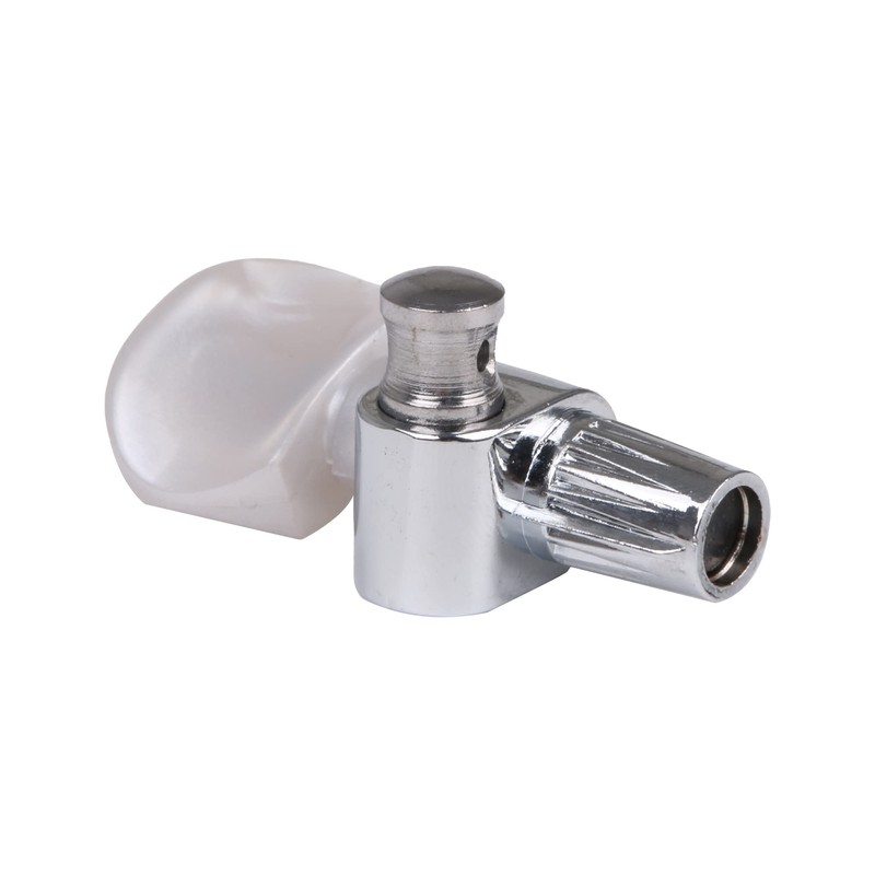 logyues 5pcs Sliver Alloy Banjo Geared Machine Head Gear ratio: