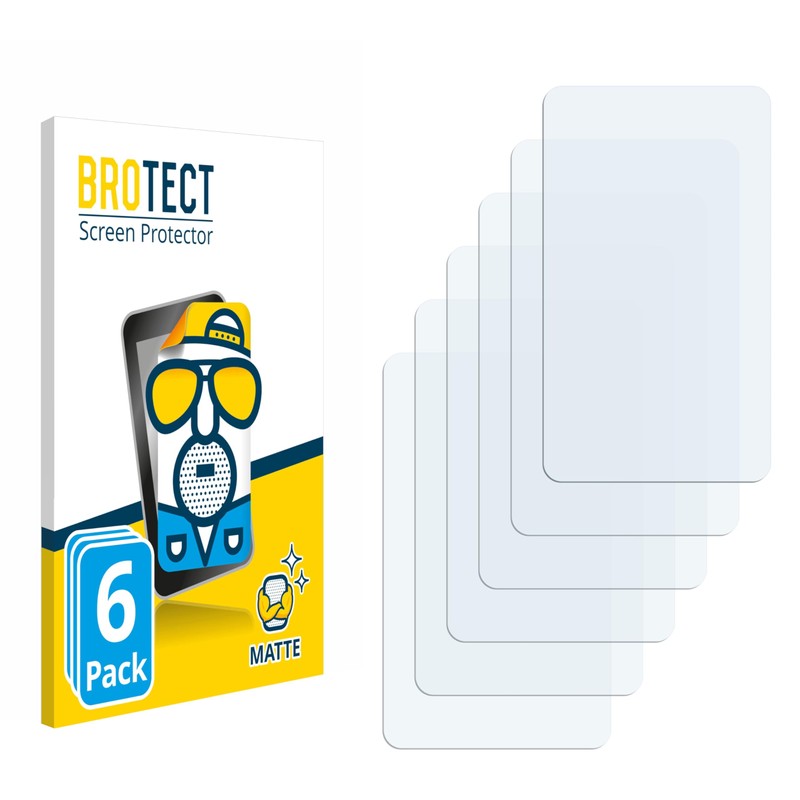 brotect 6x Anti-Glare Screen Protectors Compatible with DJI Osmo Pocket