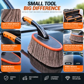 Premium Car Duster Mop Thickened Wax Brush Auto Cleaning Tool 