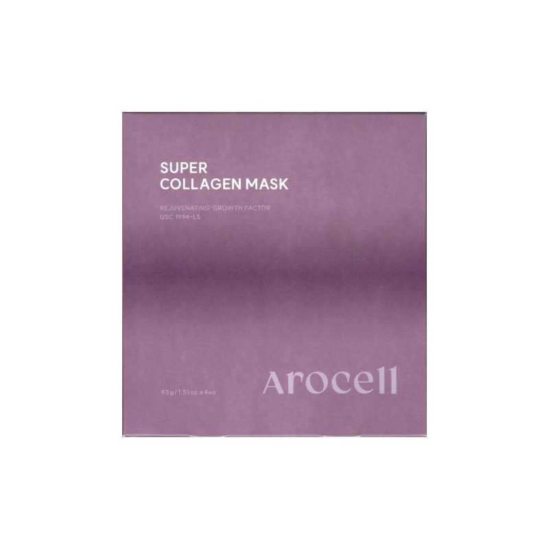 Arosel Super Collagen Mask 4 Sheets x 3 / Circle