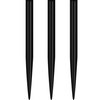 Mission Glide Dart Points - Replacement Smooth Points (Black, 30mm)