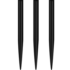 Mission Glide Dart Points - Replacement Smooth Points (Black, 30mm)