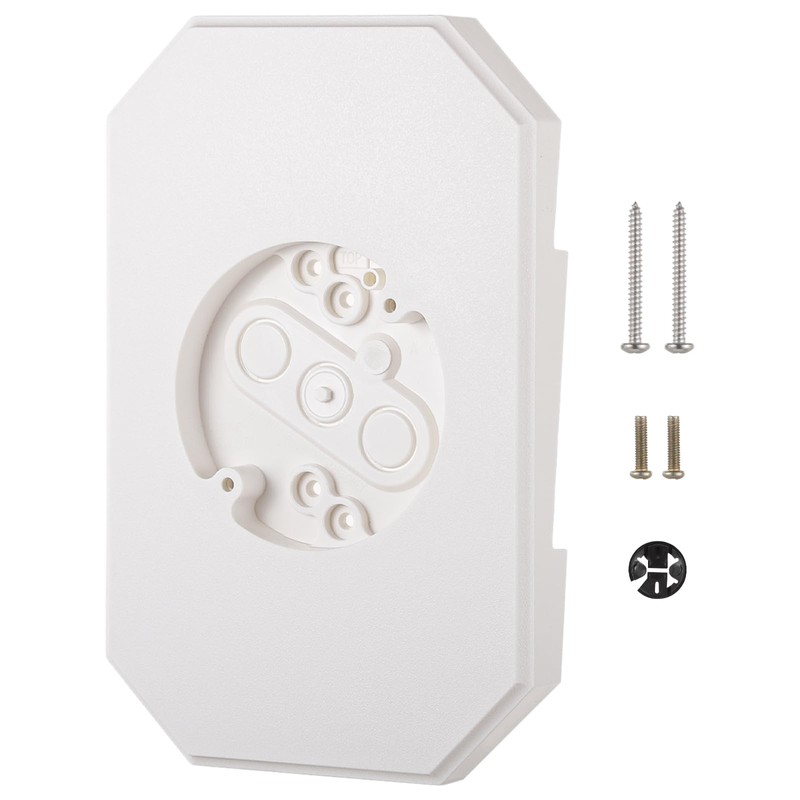Vinyl Siding Light Mounting Blocks, PVC Built-in Electrical Box Mounting