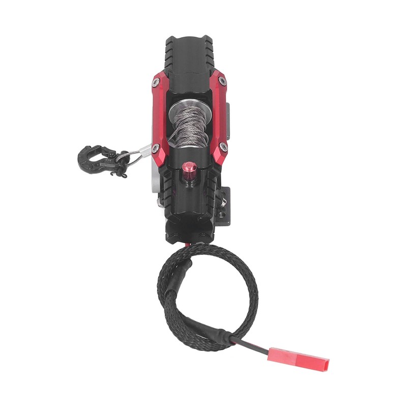 RC Winch Aluminum Alloy Electric Dual Motor Simulated Winch for