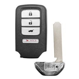 for 2016-2020 Honda HR-V Smart Car Key Fob 4 Button Hatch FCCID: KR5V1X ;by AUTO KEY MAX (Single)