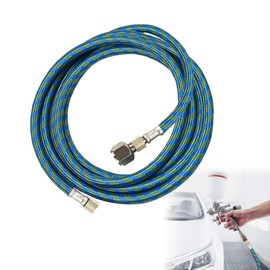 1Pc Nylon Braided Air Hose Durable and Flexible of Airbrush Hose 6 Foot Long Lasting Reliability Airbrush Hose 1/4 to 1/8 for Airbrush Kit Airbrush Hoses and Compatible with Most Airbrush Compressors