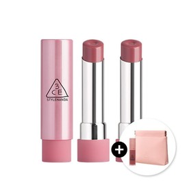3CE 쓰리씨이 3CE글레이지 립 글로우 2개 (증)미니 틴트(랜덤)+클라우디 핑크 플립 3CE Glaze Lip Glow 2pcs (Bonus) Mini Tint (Random) + Cloudy Pink Flip