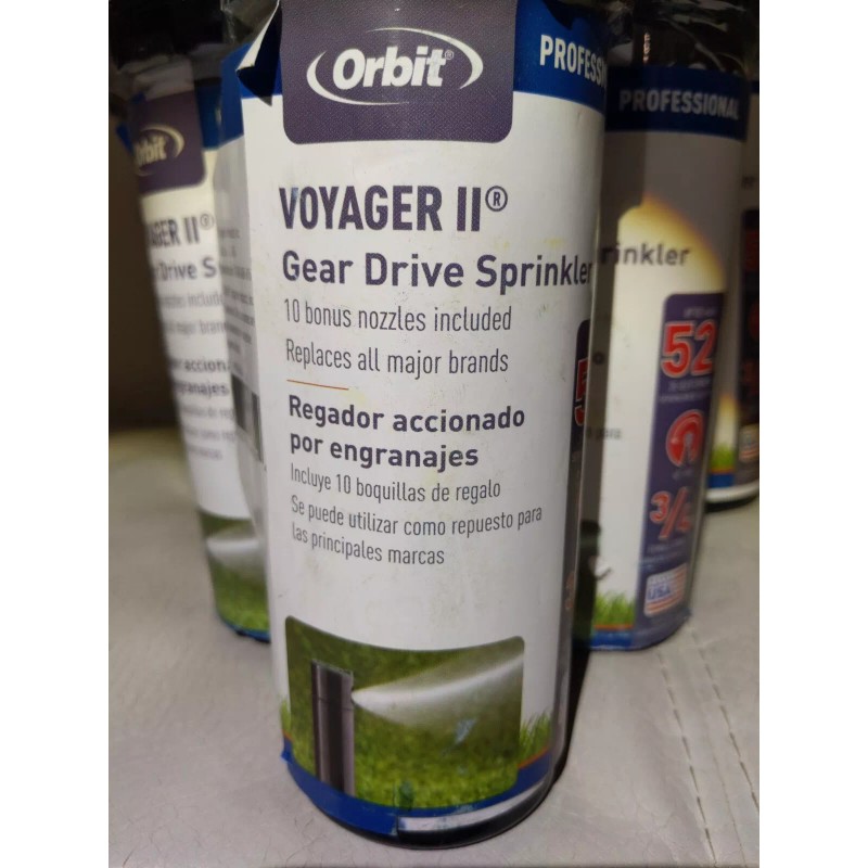 Orbit 1 Pack NEW Orbit Voyager II Gear Drive Sprinkler