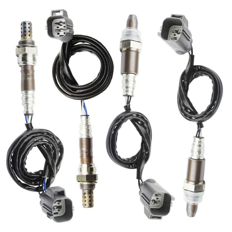 SINOELECT 4Pcs Upstream+Down Oxygen O2 Sensor For 2007 - 2013