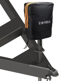 EVRBUL Electric Tongue Jack Cover Universal RV Travel Trailer Camper Jack Protective Cover 420D Waterproof Outdoor All Seasons Jack Cover 10 "L x 5" W x 14 "H Fit for Most Power Tongue Jack