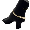 Hiphopstylist 6mm CUBAN CURB LINK CHAIN QUALITY ANKLET BRACELET 14K