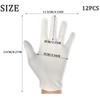 SSKHE Six Pairs of White Gloves Your Essential Accessory for