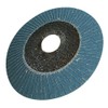 Silverline 675279 Zirconium Flap Disc 115 mm 80 Grit