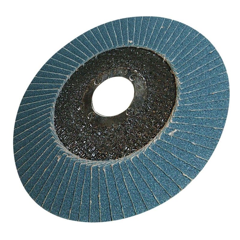 Silverline 675279 Zirconium Flap Disc 115 mm 80 Grit