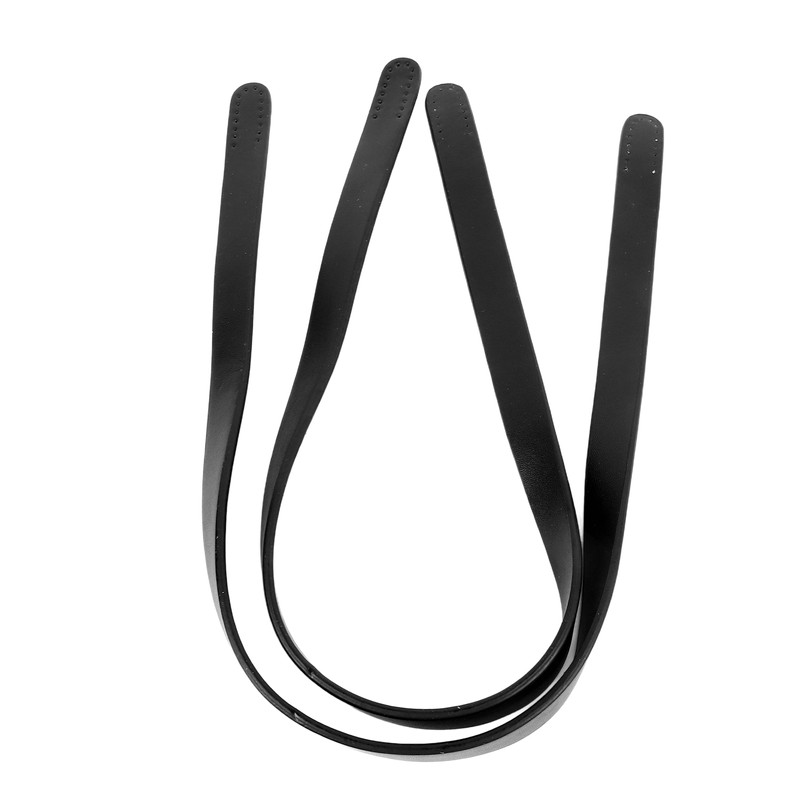 2Pcs Leather Bag Handles 25.6in Long 0.7in Wide Synthetic Leather
