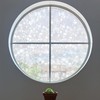 Autotech Park Precut Pebble Circle Window Film Shade, Self Adhesive