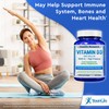 YounGlo Research Vitamin D3 4000 IU Dietary Supplement to Promote