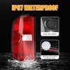 Reilauto Tail Light Assembly Compatible with 2016-2019 Chevy Silverado 1500
