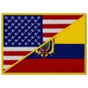 EmbTao USA American United States Flag and Ecuador Flag Patch