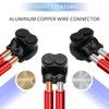 Insulated Multi Plug Connectors, 3 Port Insulated Wire Connectors, Single-Sided