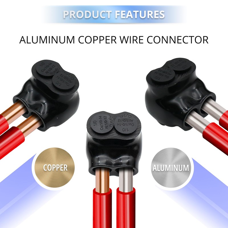Insulated Multi Plug Connectors, 3 Port Insulated Wire Connectors, Single-Sided