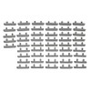 50 x PVC Window Drain Caps Weep Hole Drainage Covers