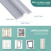 MOPMS Draft Stopper Sweep, Door Weatherproofing Stripping, Window Seal Strip