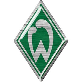 SV Werder Bremen Car Sticker - Diamond 3D - Sticker - Plus Bookmark We Love Football