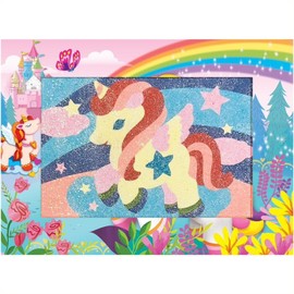 4M 404749 Unicorn Glitter Sand Art Unit, Multi Colour