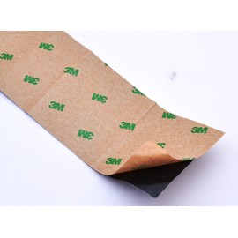 Kleiber flick und fertig, selbstklebender Flicken, Risse, Löcher, dünne Stellen einfach zukleben, Nylon zuschneidbar, schwarz (25 x 5,8 cm)